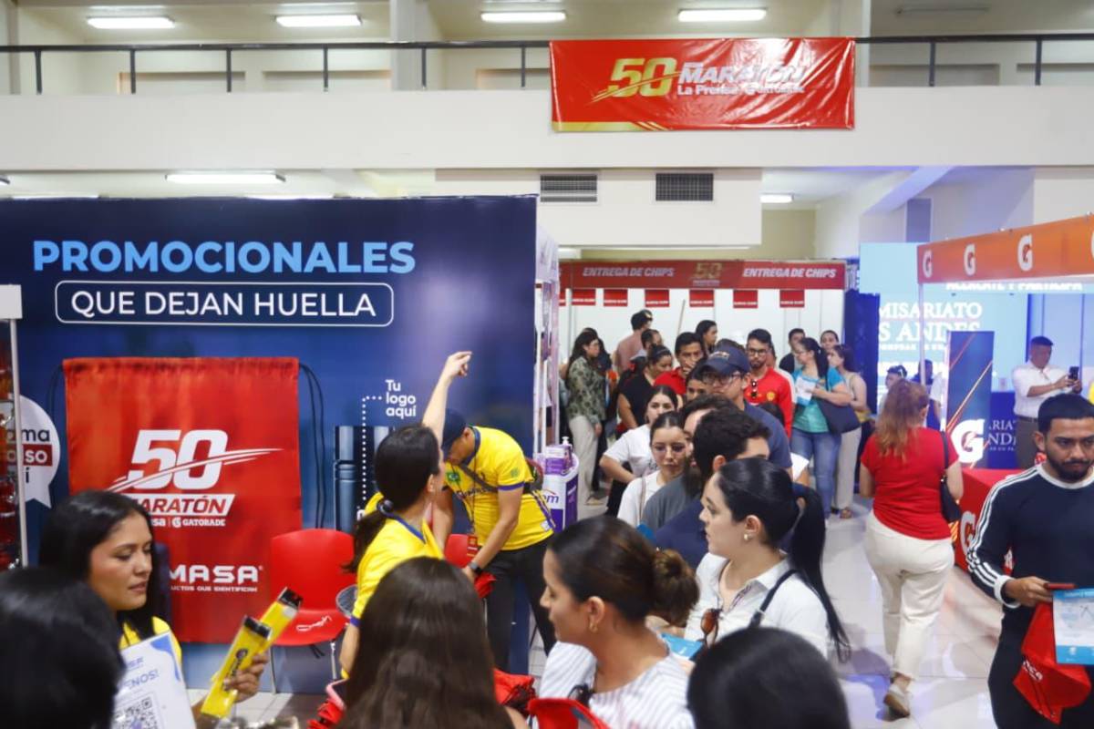 Fervor y sorpresas marcan la entrega de kits para Maratón La Prensa