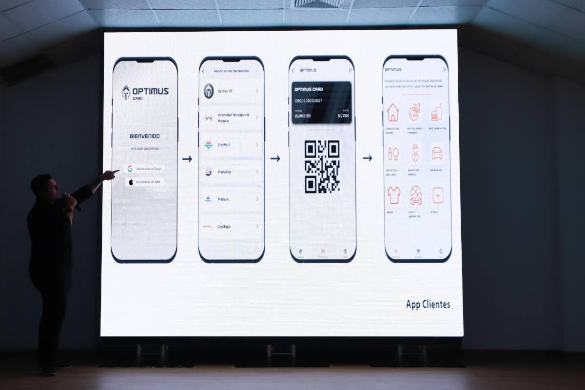 La App de Optimus Card estarpa disponible para uso en Android y iOS.