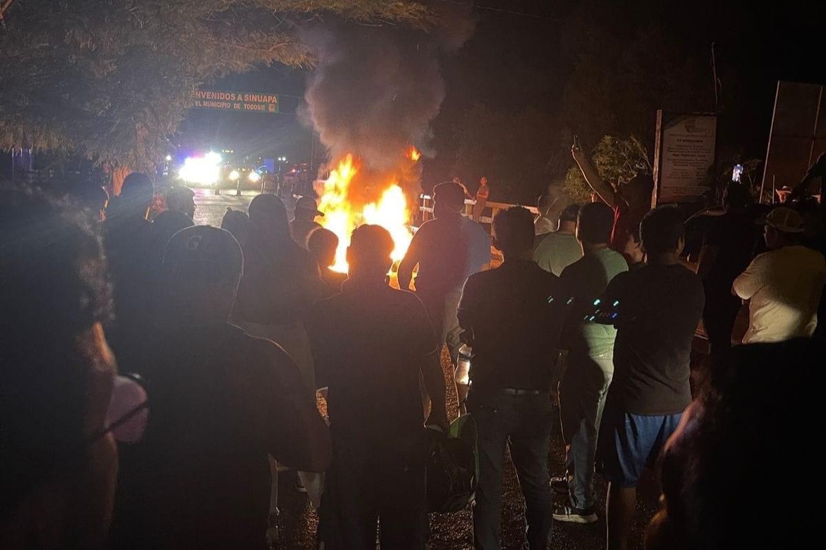 Protestan en Ocotepeque tras 35 horas sin energía eléctrica