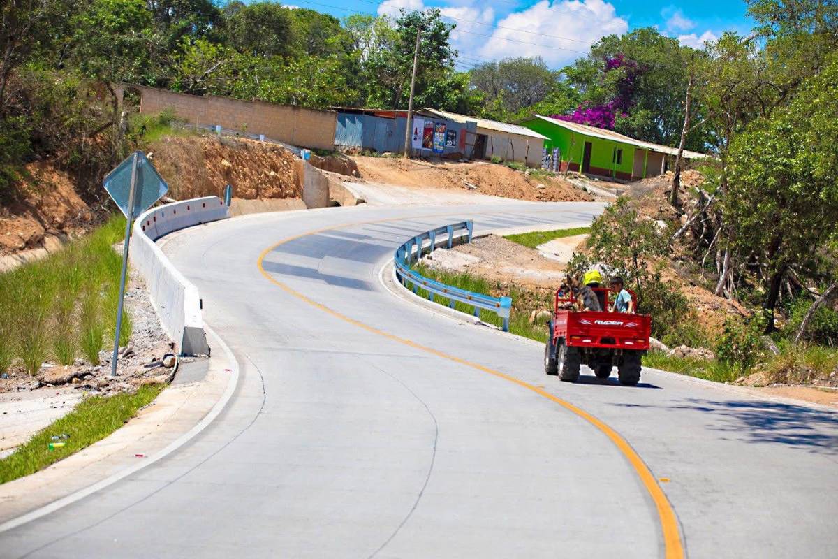 Así luce la nueva carretera que conecta Gracias y La Campa en Lempira