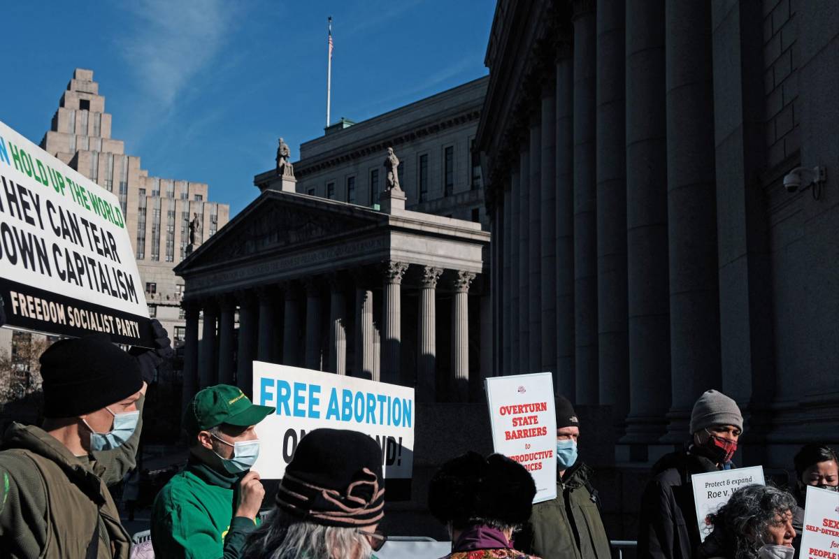 Corte Suprema de EEUU se apresta a restringir el derecho al aborto