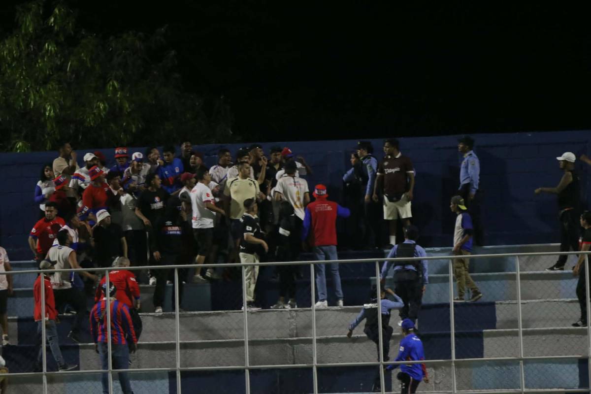 Olancho-Olimpia: Bronca y Bengtson se encara con hinchas; ¿qué pasó con Pinto?