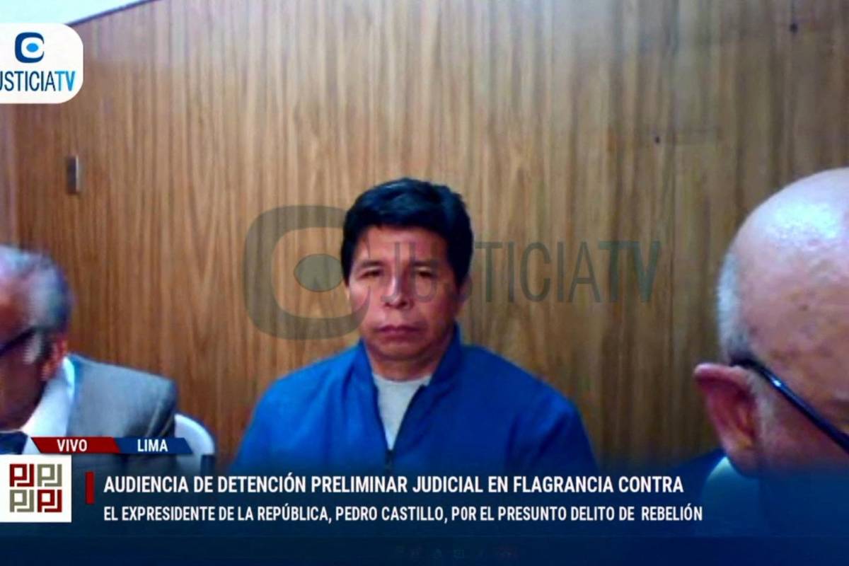 Castillo denuncia que está “secuestrado” y tacha de “usurpadora” a Boluarte