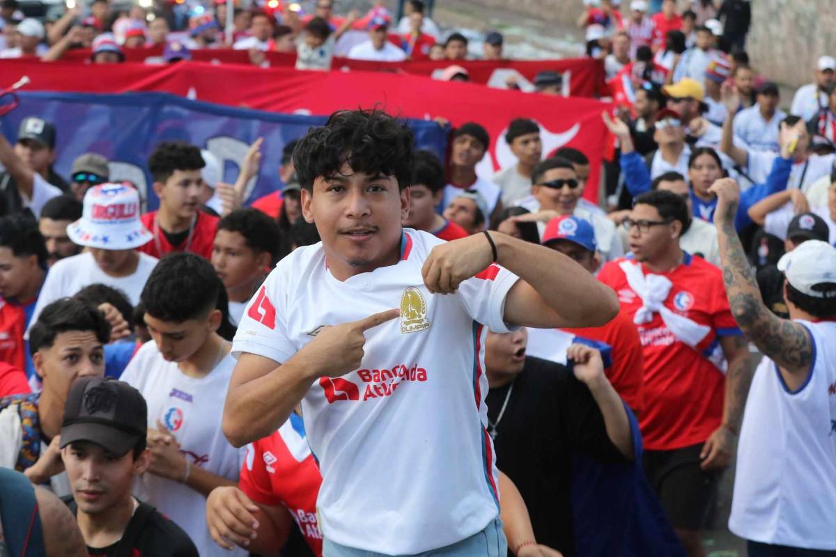 Olimpia genera ambientazo en el Chelato Uclés previo a partido contra Real Estelí