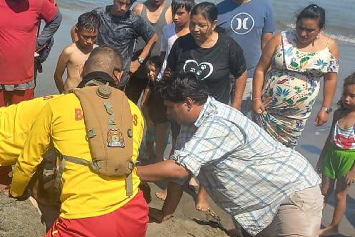 Hondureño residente en Estados Unidos muere ahogado en Tela