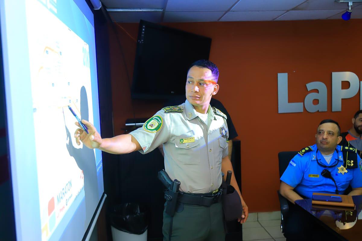La seguridad de la Maratón LA PRENSA está garantizada para este domingo