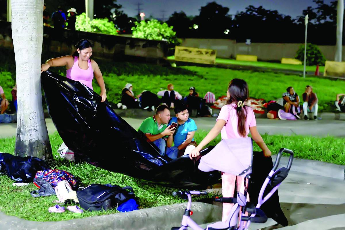 Los compatriotas llegaron desde distintas parte del país.