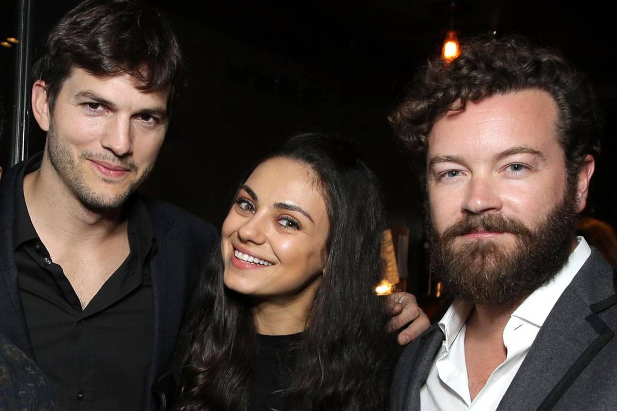 Ashton Kutcher y Mila Kunis enviaron cartas de apoyo a Danny Masterson