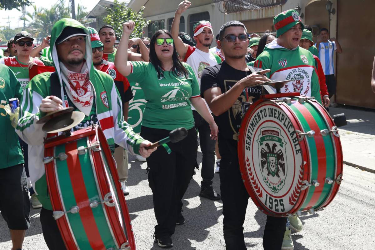 Las chicas que enamoraron en el Marathón-Real España, infiltrados y ambientazo