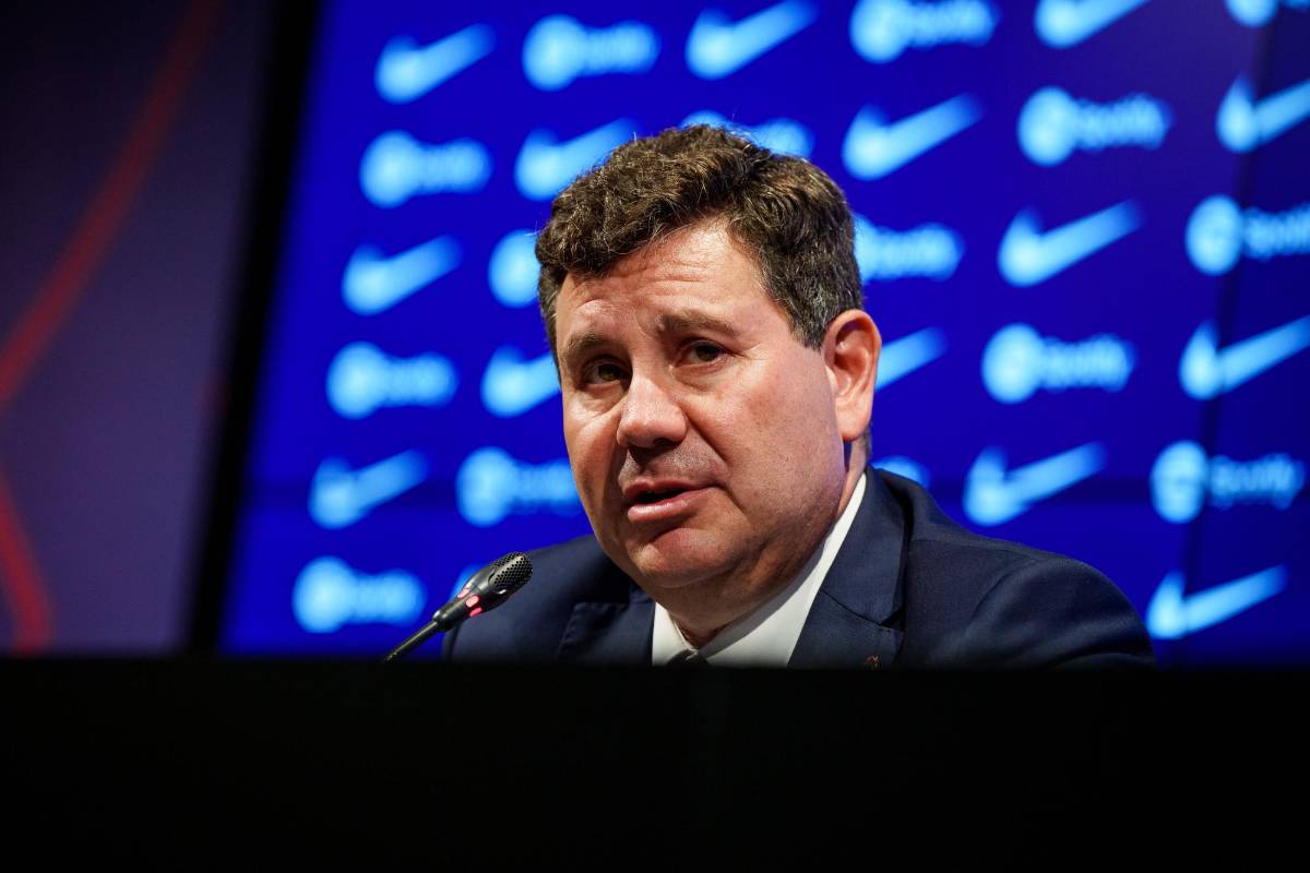 Eduard Romeu durante la rueda de prensa brindada este jueves.