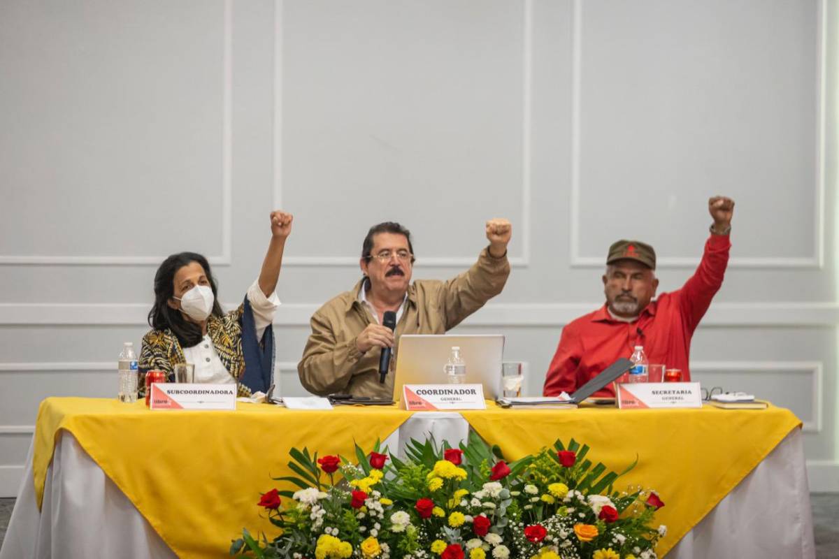 Libre reitera respaldo a Xiomara Castro y Luis Redondo