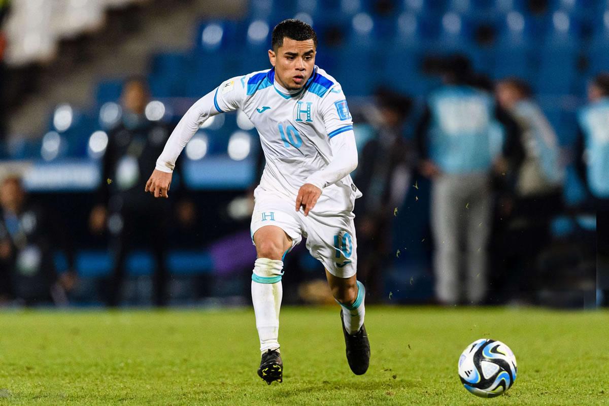 Isaac Castillo jugó el Mundial Sub-20 de Argentina con la Selección de Honduras.