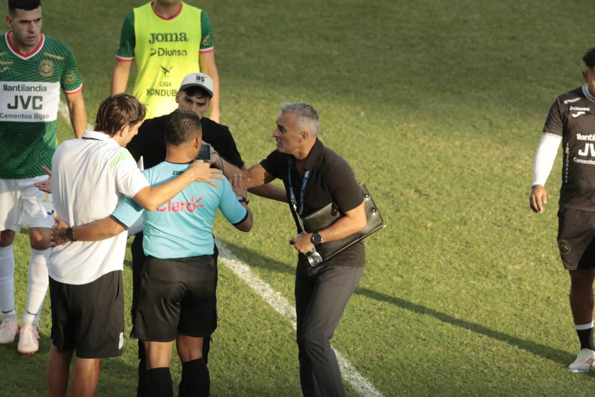 Enfado de Marathón por errores vs Real España, polémicas y Lavallén enloquece