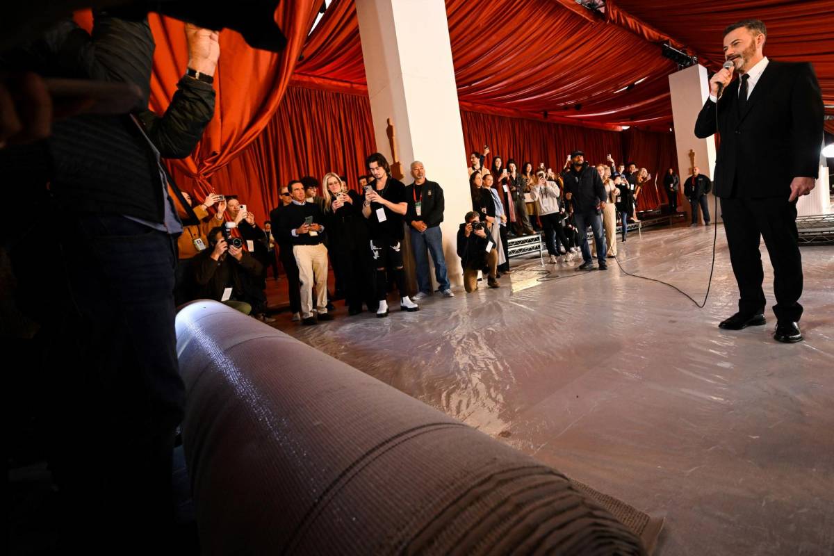Hollywood desfilará por una alfombra color champán para entrar a los Óscar