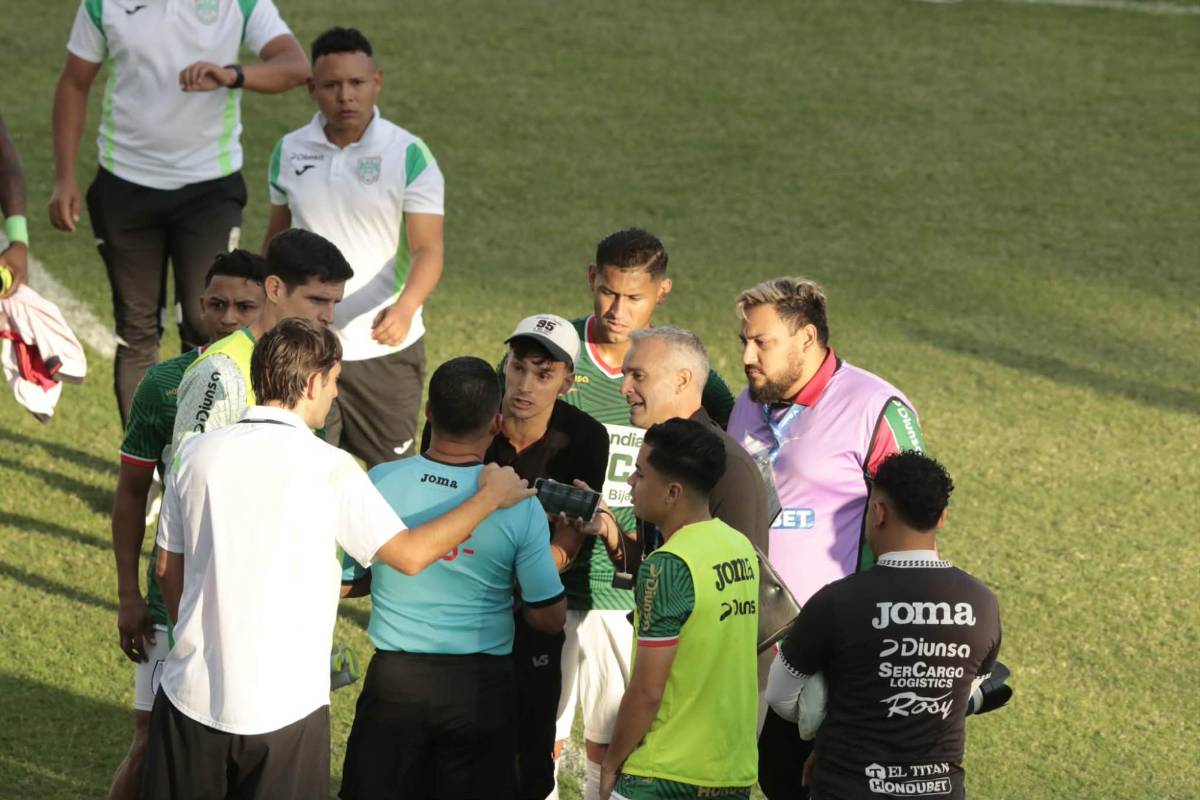 Enfado de Marathón por errores vs Real España, polémicas y Lavallén enloquece