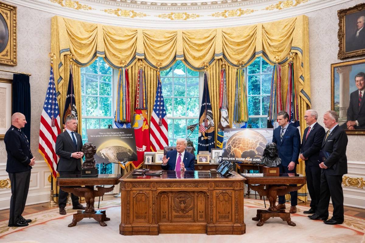 Así es la cúpula dorada, el escudo antimisiles con el que Trump busca proteger a EEUU