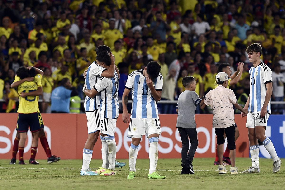 La Selección de Argentina quedó fuera del Mundial Sub-20 tras quedar última de su grupo en el Sudamericano a inicios de año.