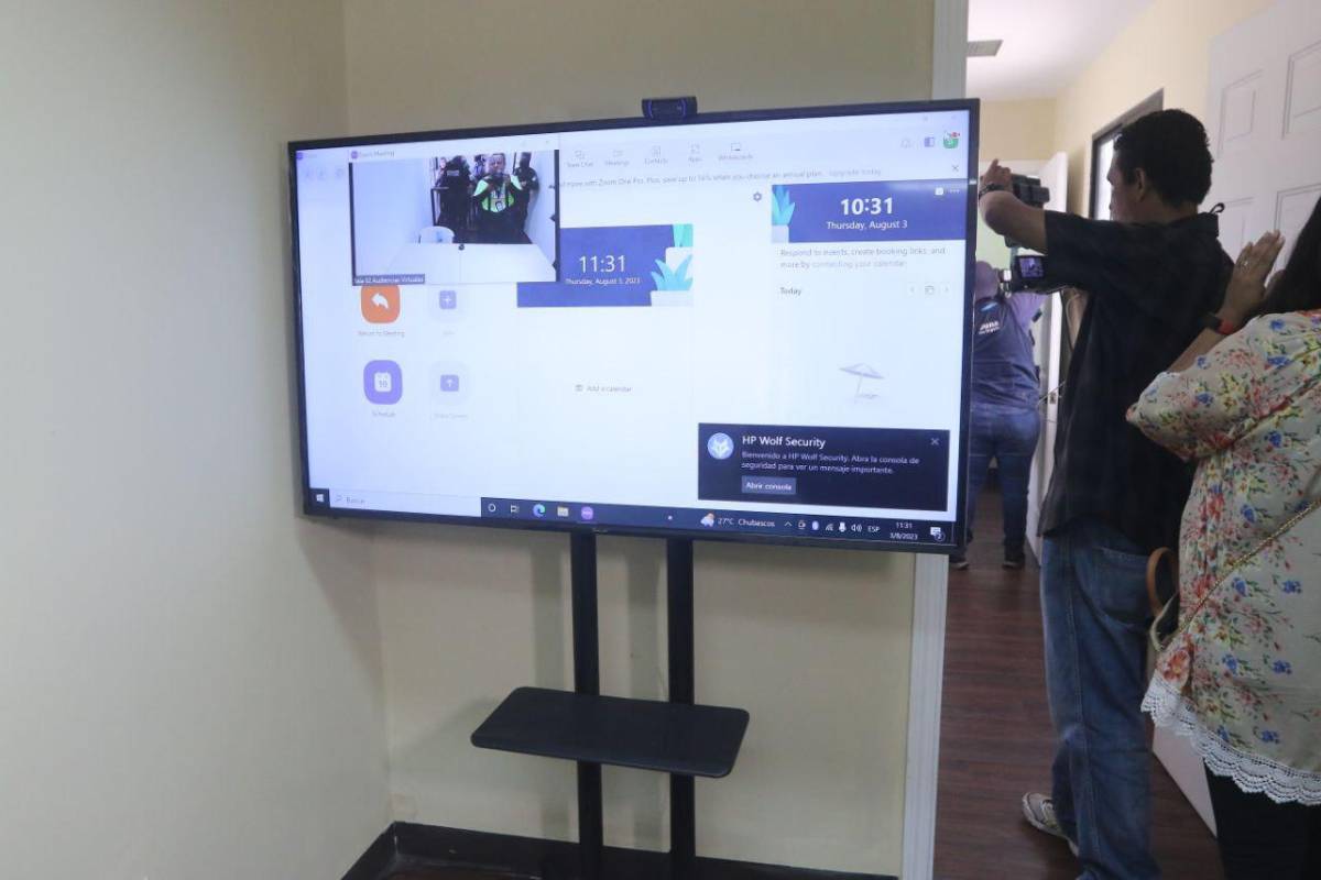 Reos peligrosos ya no saldrán de la cárcel; instalan juzgados móviles