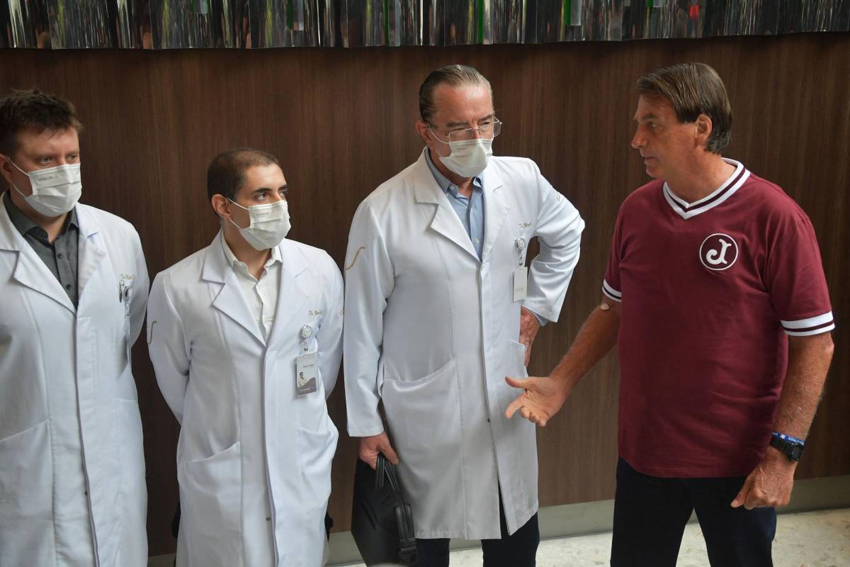 Bolsonaro recibe el alta médica tras dos días ingresado por nuevo problema de salud