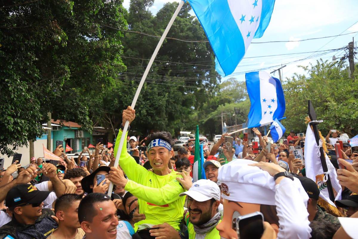 Shin Fujiyama sintió el amor que le tienen muchos hondureños.