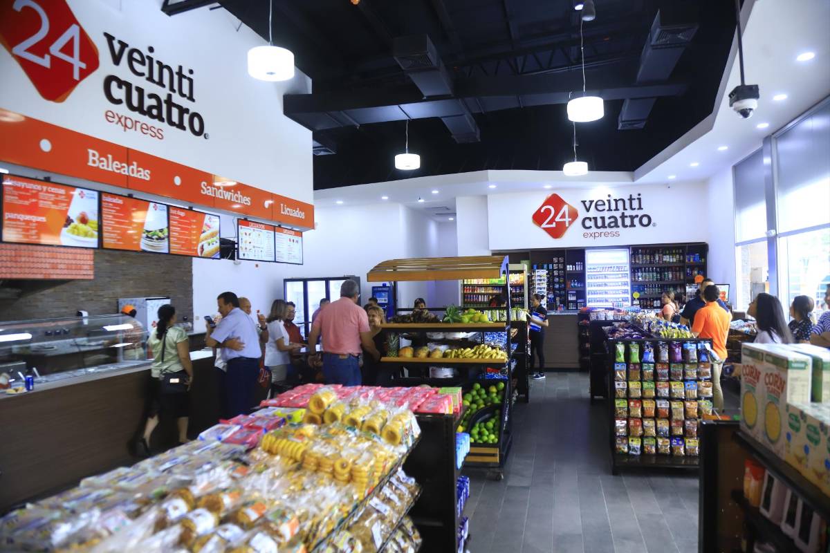 Veinticuatro Express abre su octava tienda en San Pedro Sula