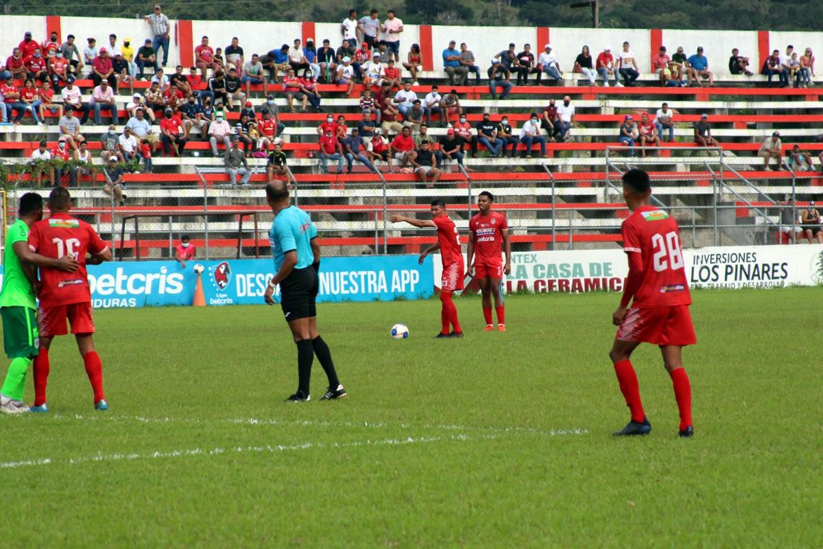 Edder Delgado fue vital en el partido ante el Marathón.