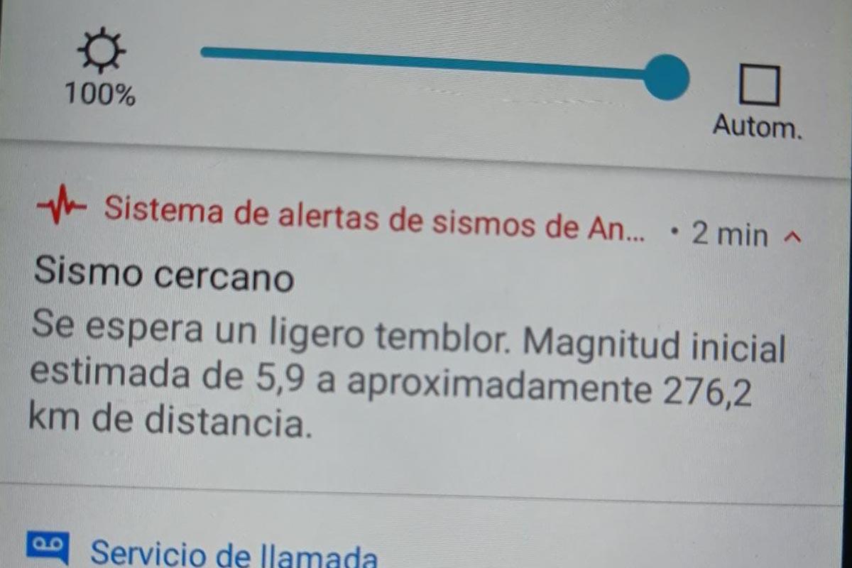 Google alertó de sismo de 5.6 que sacudió parte de Honduras