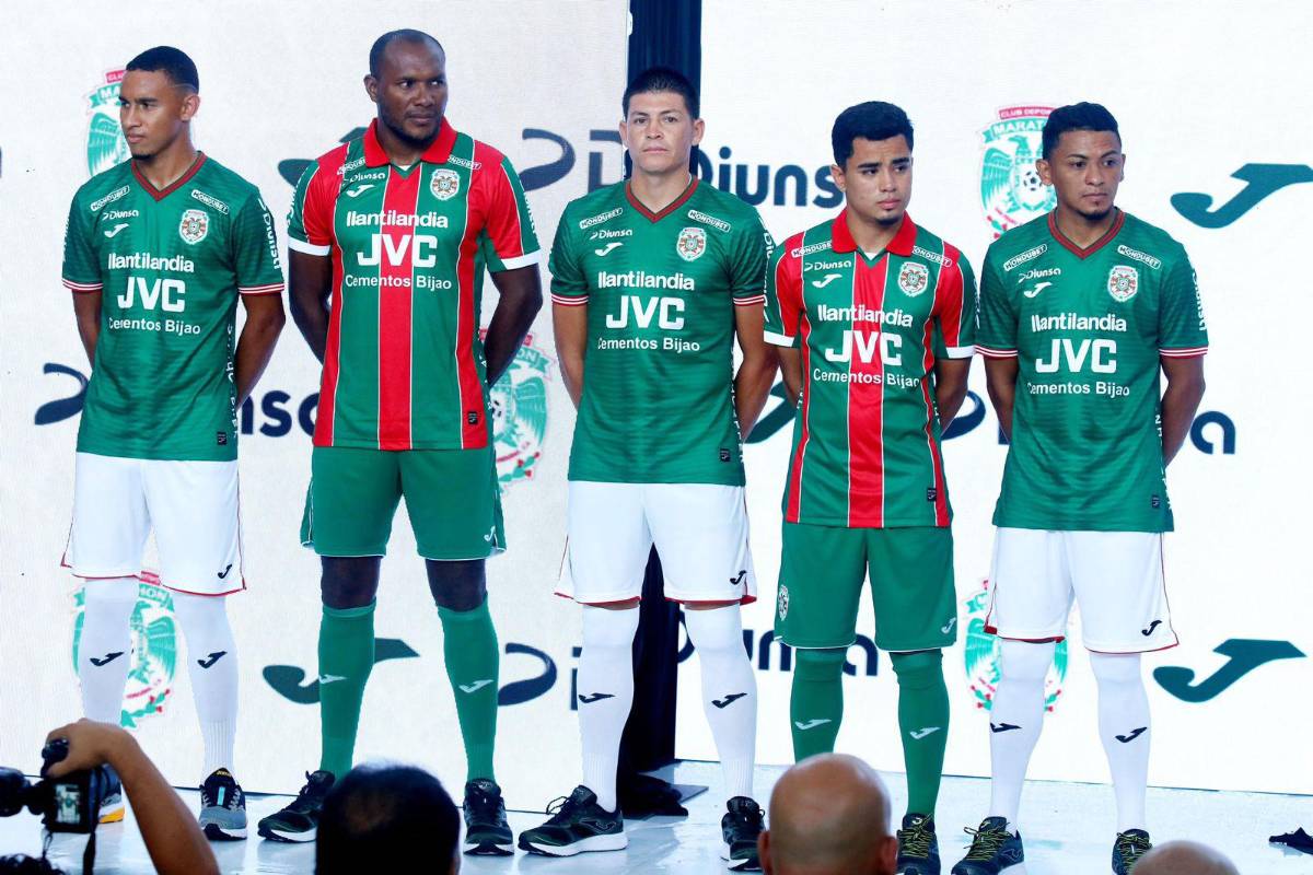 Marathón y Diunsa presentan la nueva piel para la temporada 2024-25