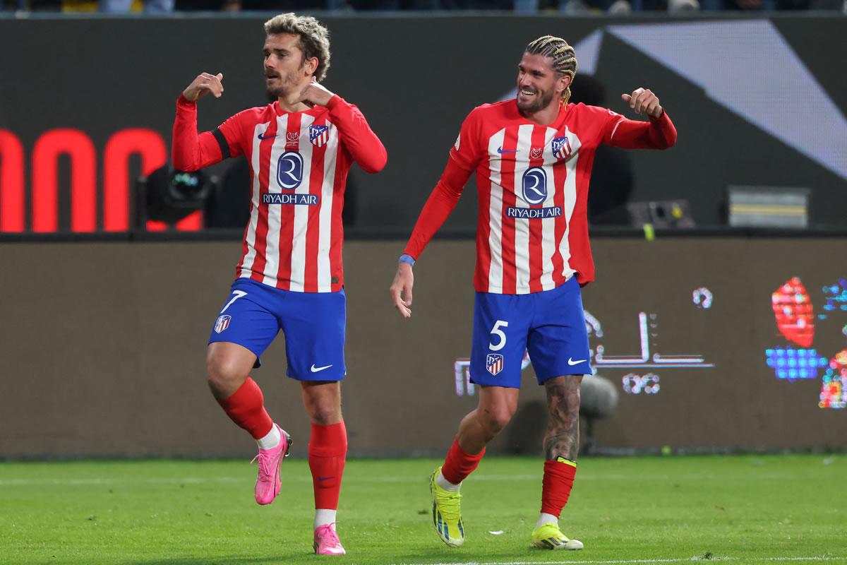 Antoine Griezmann se convirtió en el máximo goleador en la historia del Atlético.