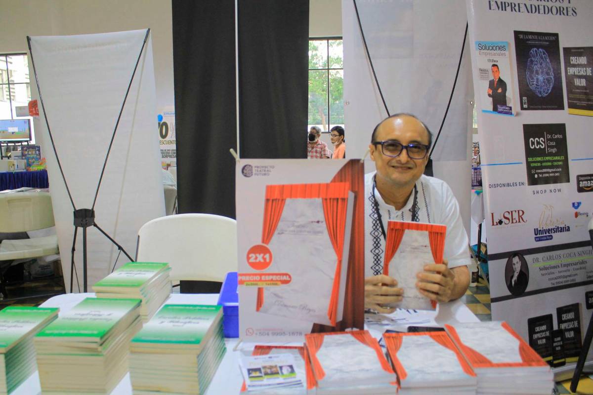 Un éxito total la Feria del libro en San Pedro Sula