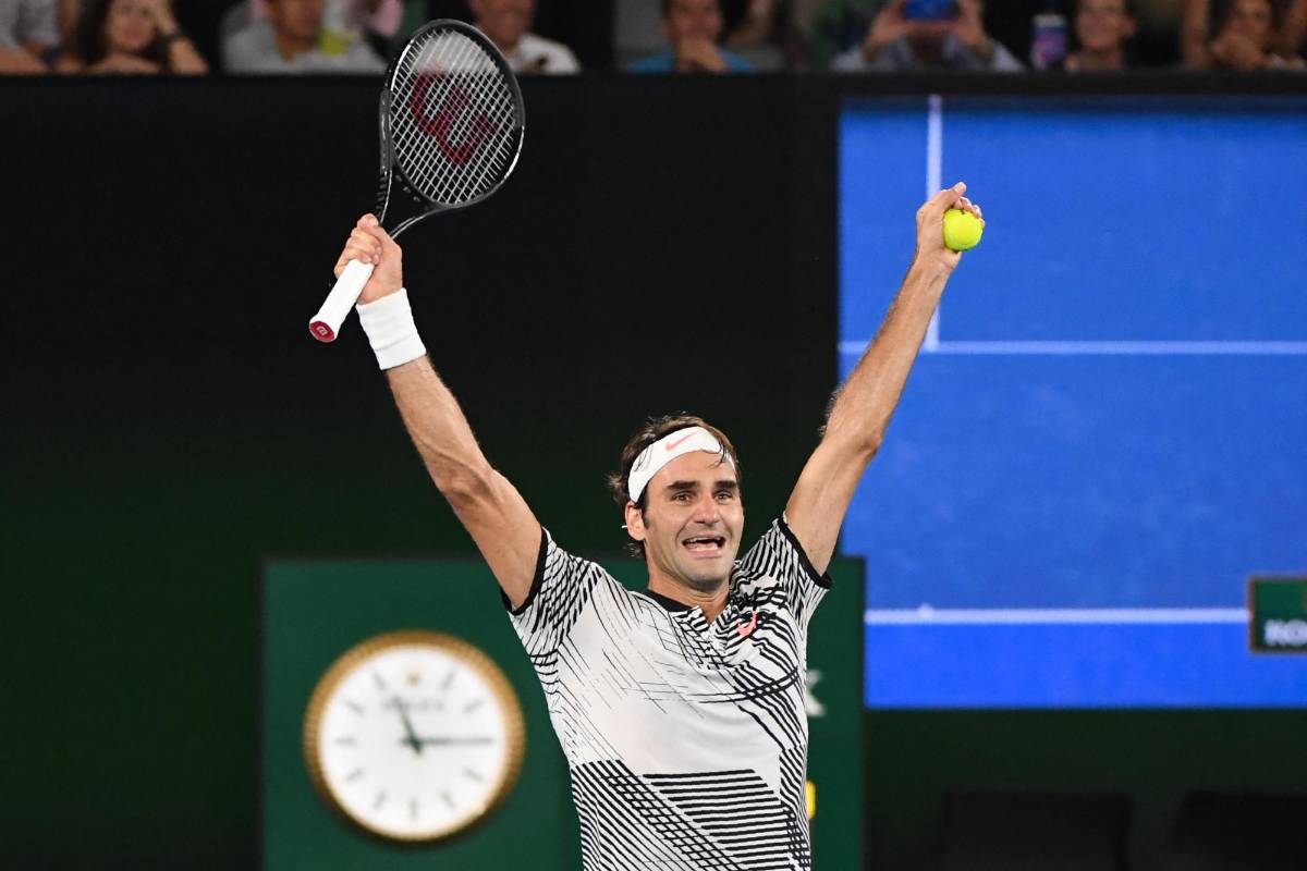 El jugador suizo ganó, además seis veces el Abierto de Australia, cinco veces el Abierto de Estados Unidos.