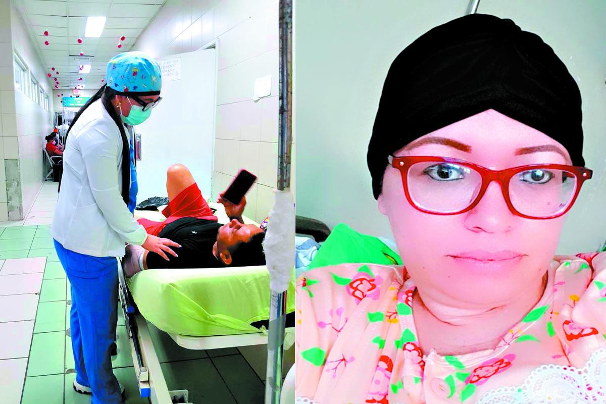 Enfermera, guerrera y madre, así lucha Yasmin Ponce contra el cáncer