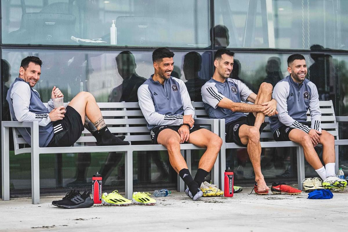 Messi está en el Inter Miami en compañía de grandes amigos como Luis Suárez, Sergio Busquets y Jordi Alba. Los cuatro hicieron historia en el FC Barcelona.