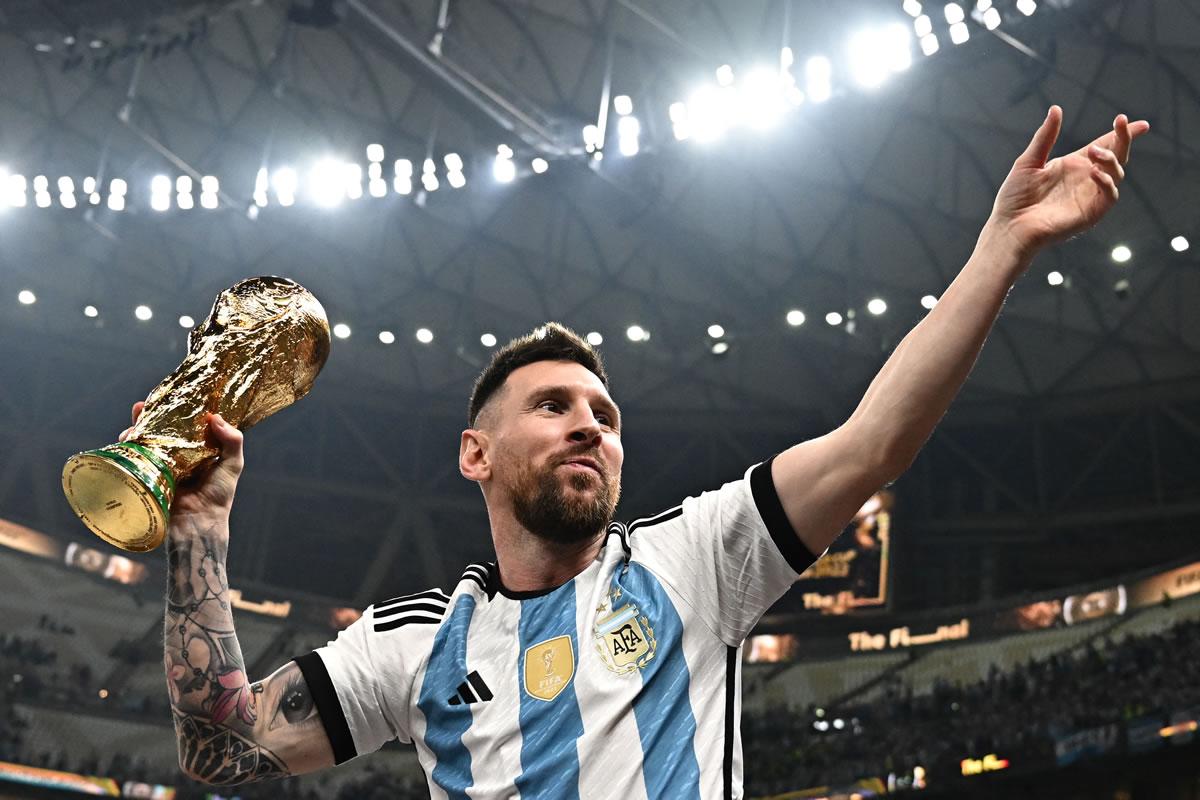 La Argentina de Messi es el actual campeón del mundo.