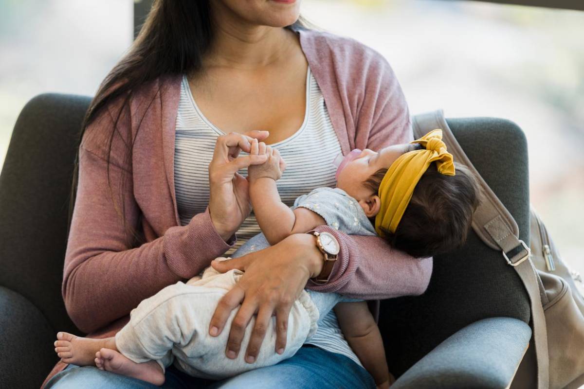 Preocupada porque sufre de puerperio tardío