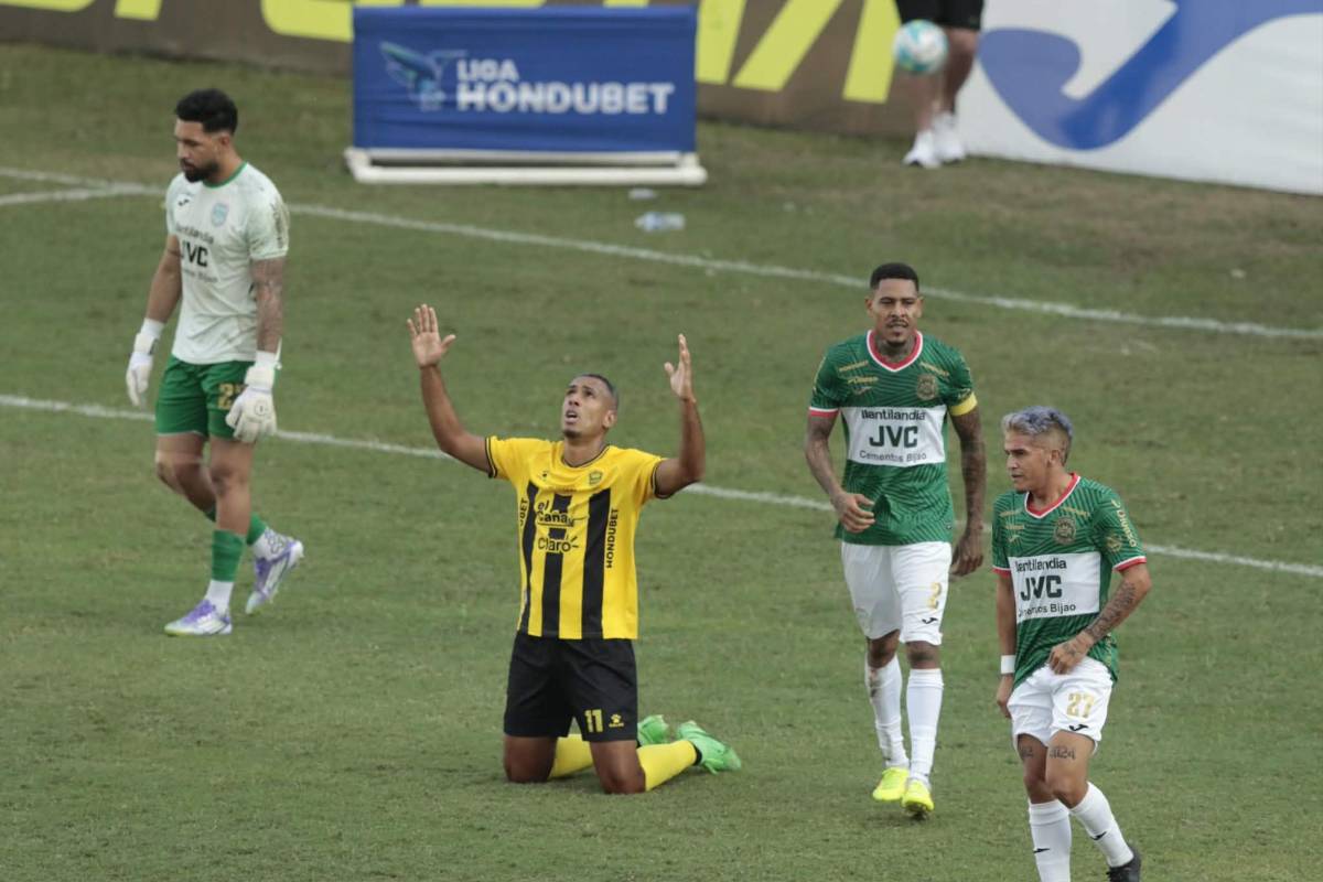 Enfado de Marathón por errores vs Real España, polémicas y Lavallén enloquece