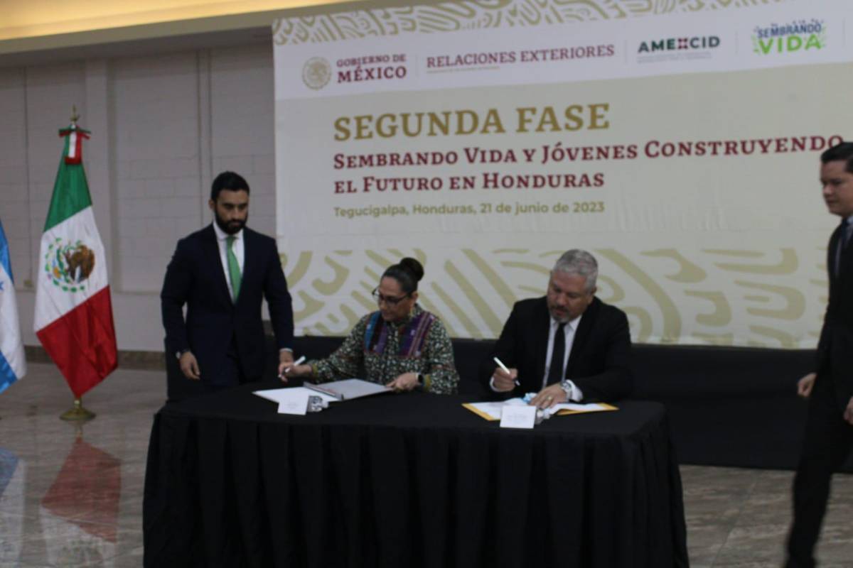 México y Honduras anuncian la segunda fase de programas que benefician a productores agrícolas y a la juventud