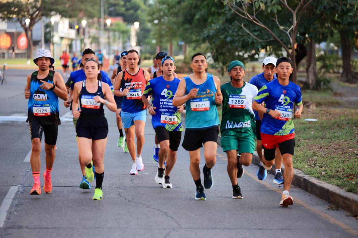 Más de 10,000 personas corren la Maratón LA PRENSA 2025