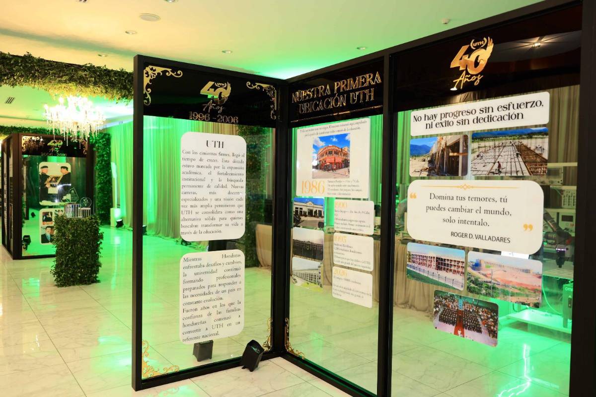 Elegancia y alegría: Así se vivió la celebración del 40 aniversario de la UTH