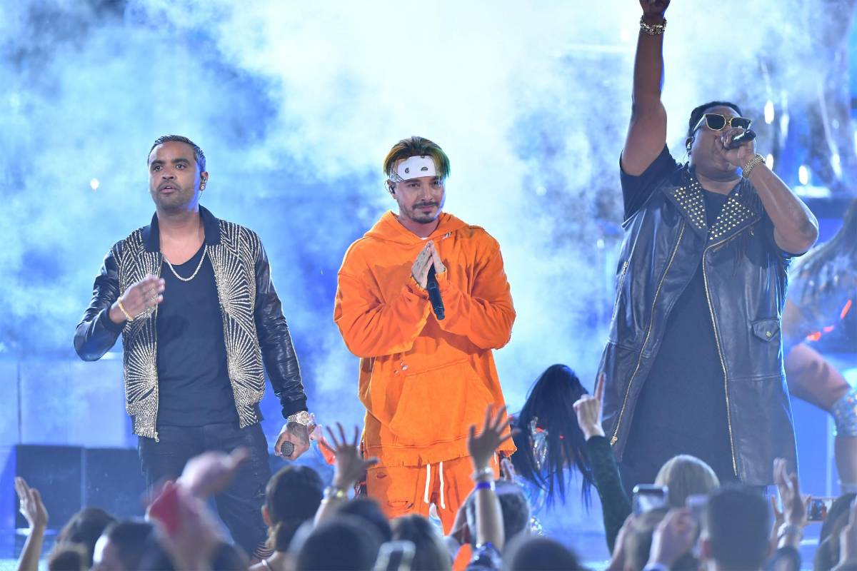 Concierto de J Balvin en New York.