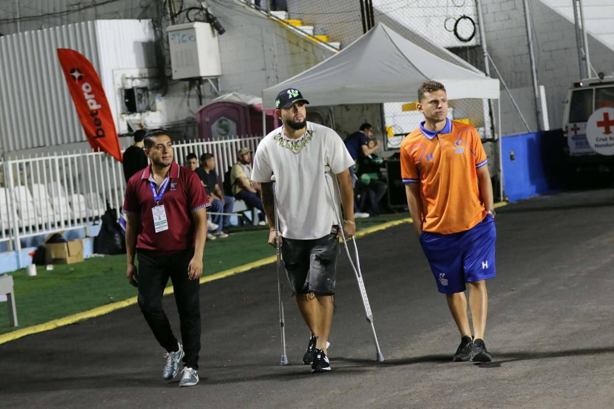 Lágrimas de Serrano, dolor, preocupación en Motagua y salió en ambulancia