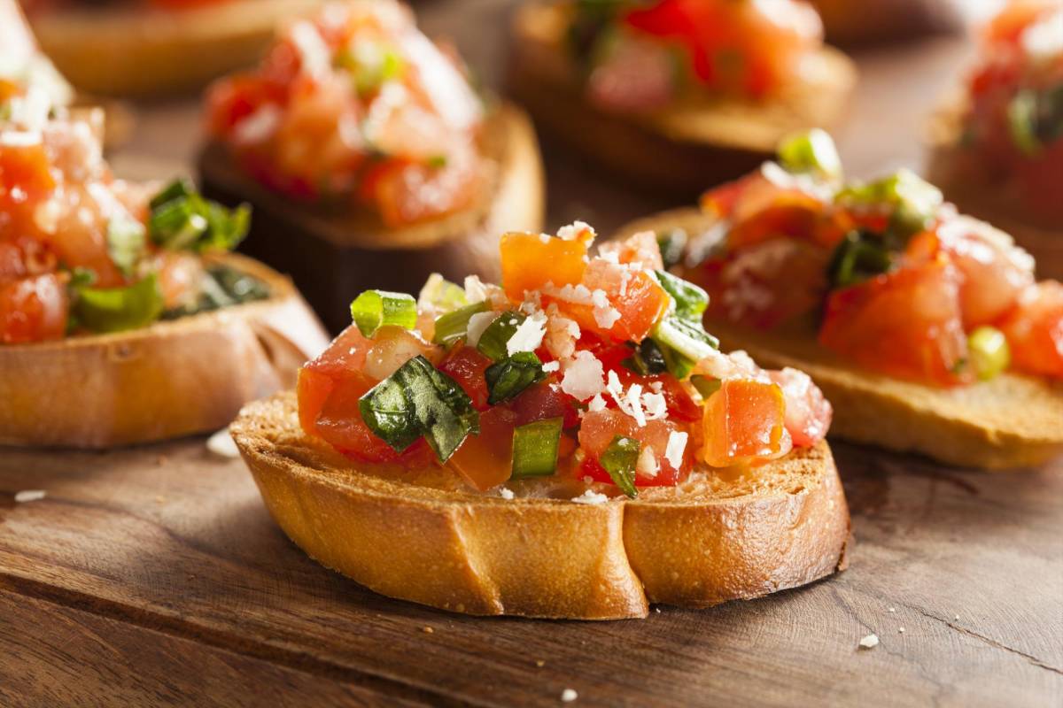 Bruschetta: Aperitivo sin etiquetas