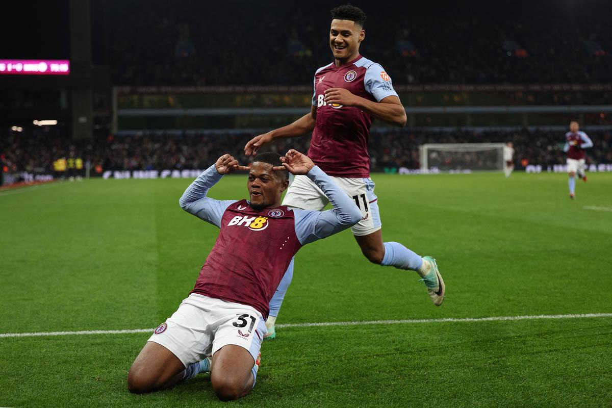 El jamaicano Leon Bailey fue el verdugo del Manchester City con su gol para el triunfo de los villanos.