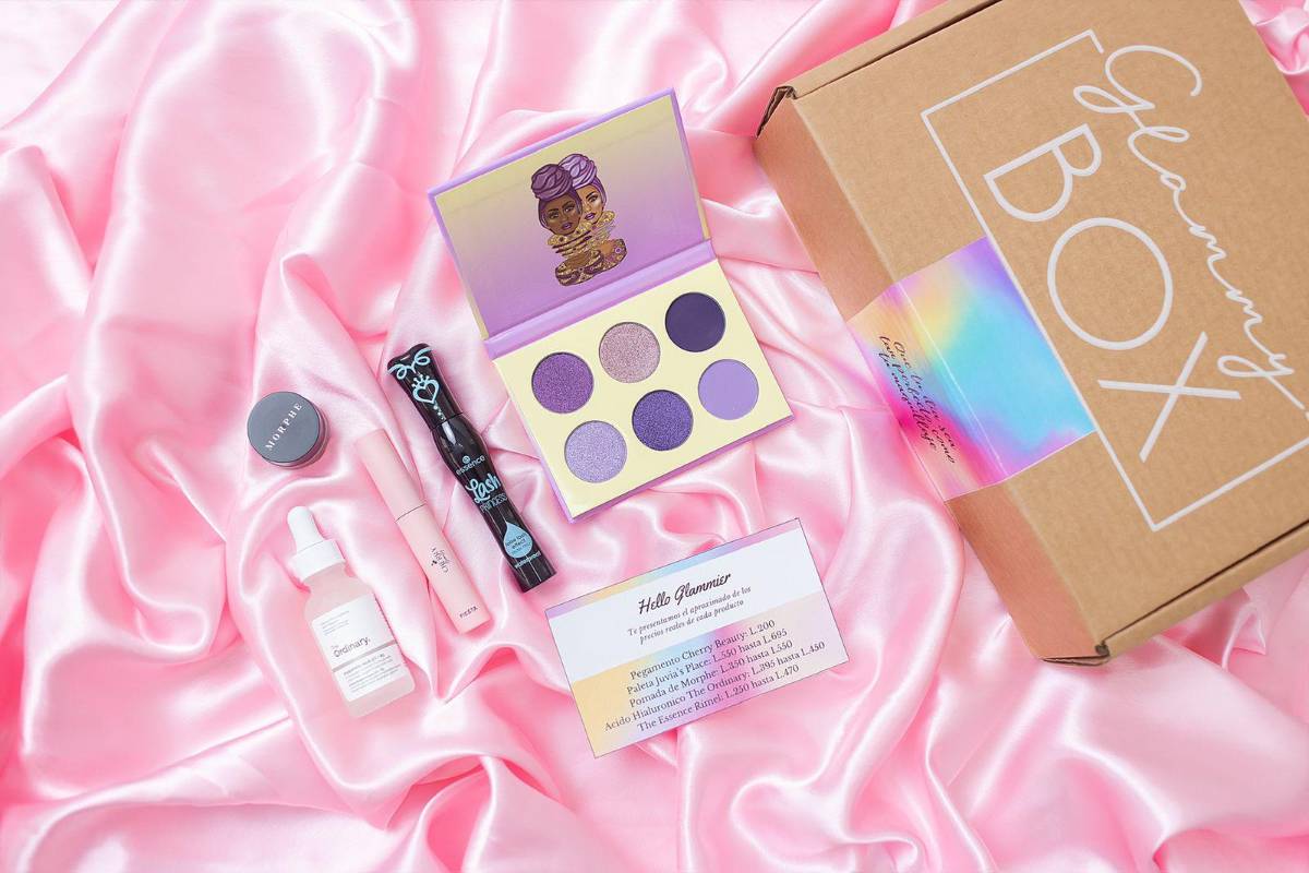 Un “Glammy Box” tiene un costo de 1200 lempiras.