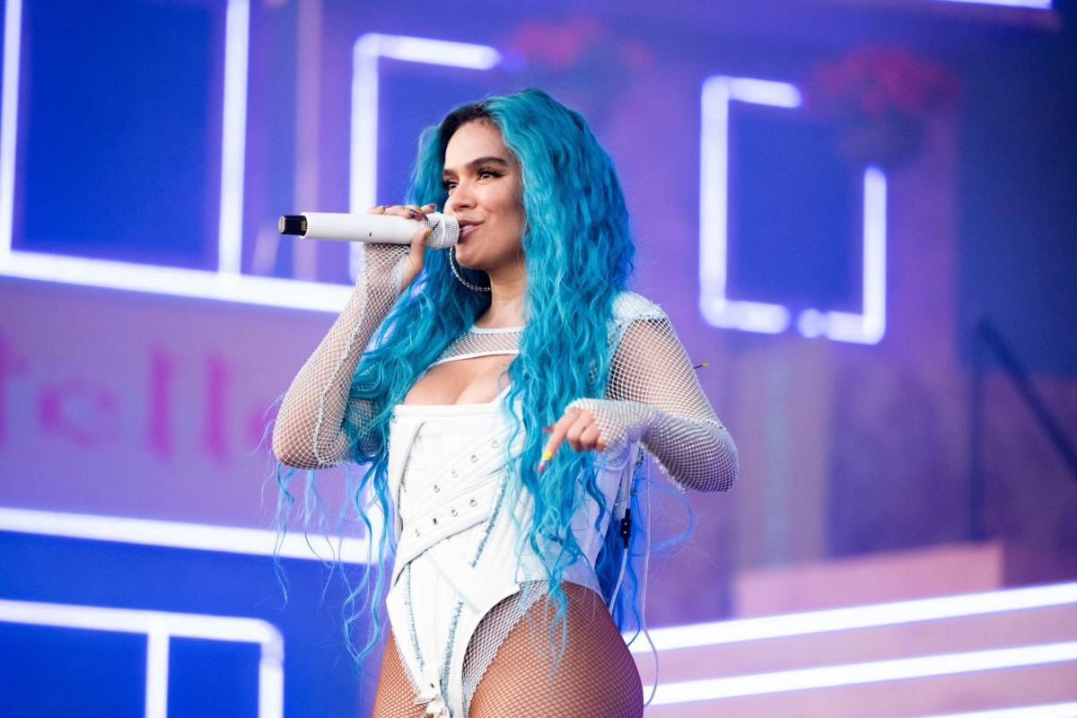 Karol G, la Bichota, lista para cantar hoy en Honduras