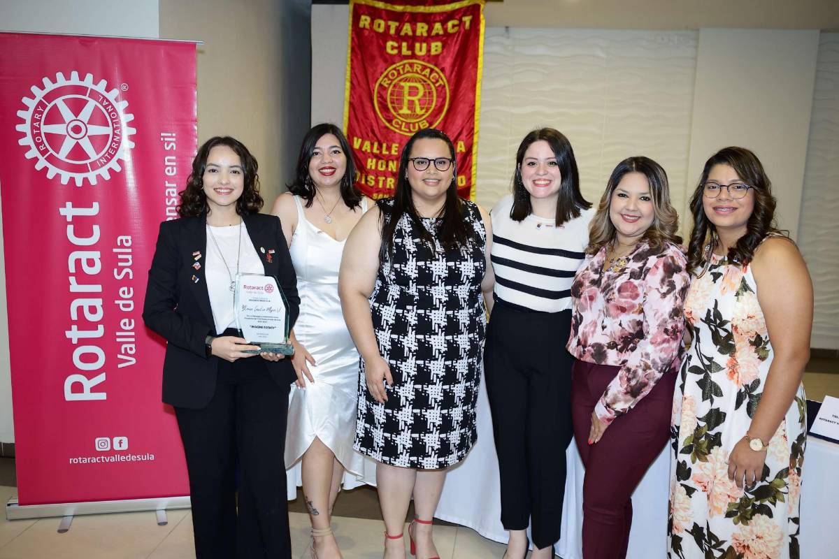 Club Rotaract Valle de Sula realiza su toma de posesión para el período 2023-2024