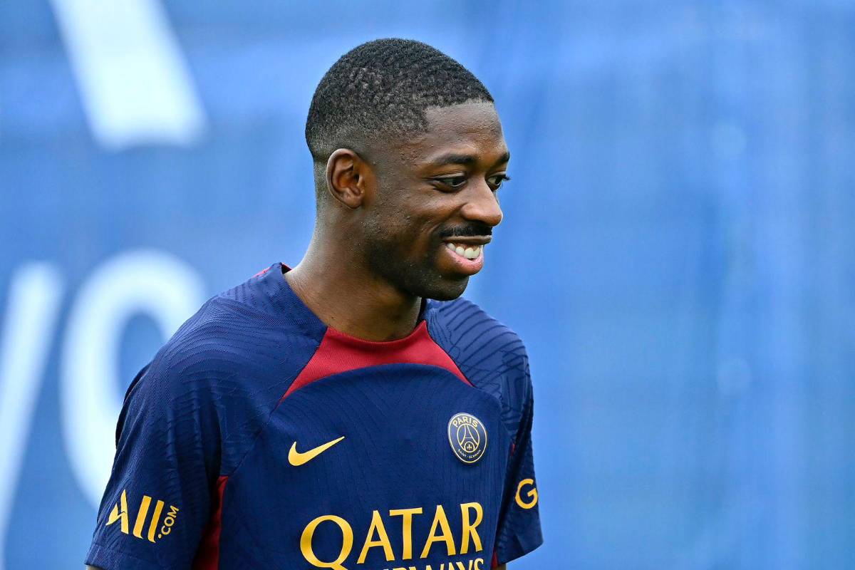 Dembélé se olvidó de Barcelona y ya entrena con el club parisino.