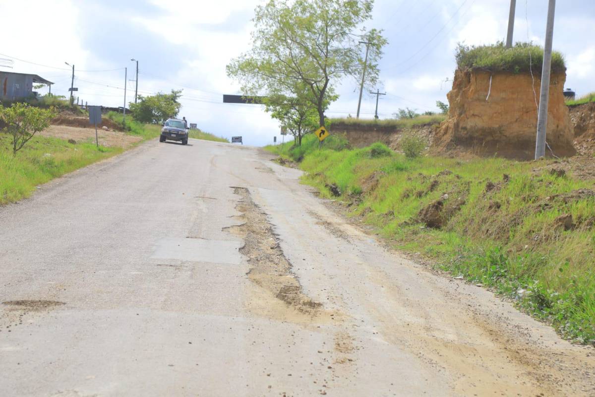 Pésimas carreteras, el calvario del occidente de Honduras