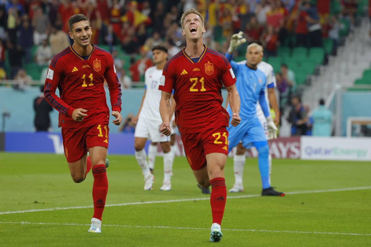 El golazo de Dani Olmo en el España - Costa Rica