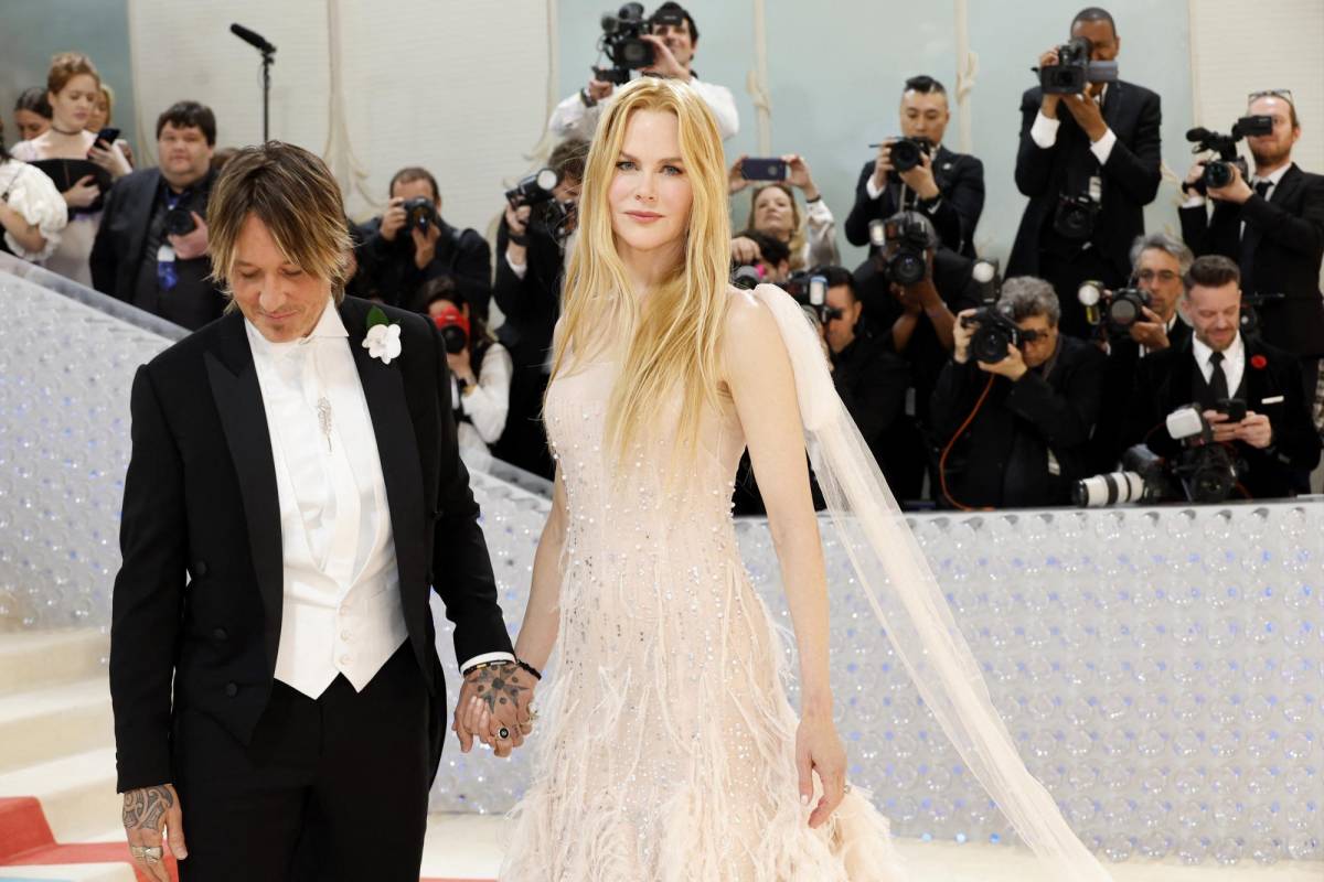 Nicole Kidman llega a la Met Gala con un vestido que lució en un comercial